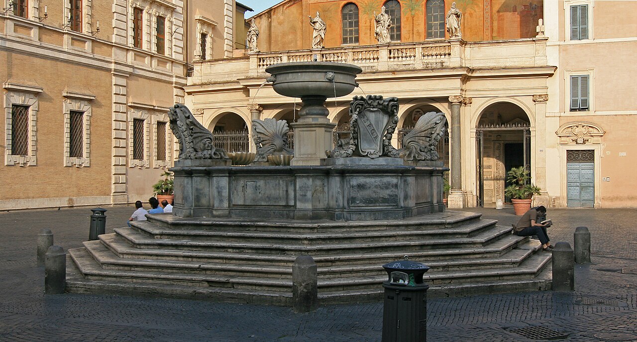 The Trastevere neighborhood in Rome